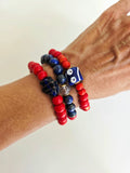 Flame Bracelet Stack | Set of 3