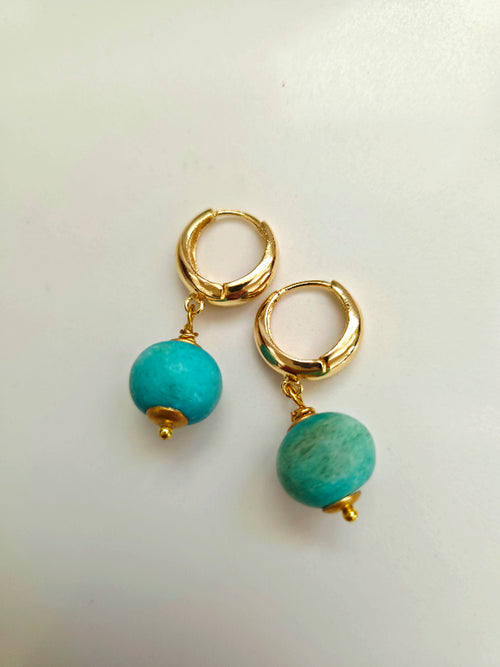 Azura Huggie Hoop Earrings