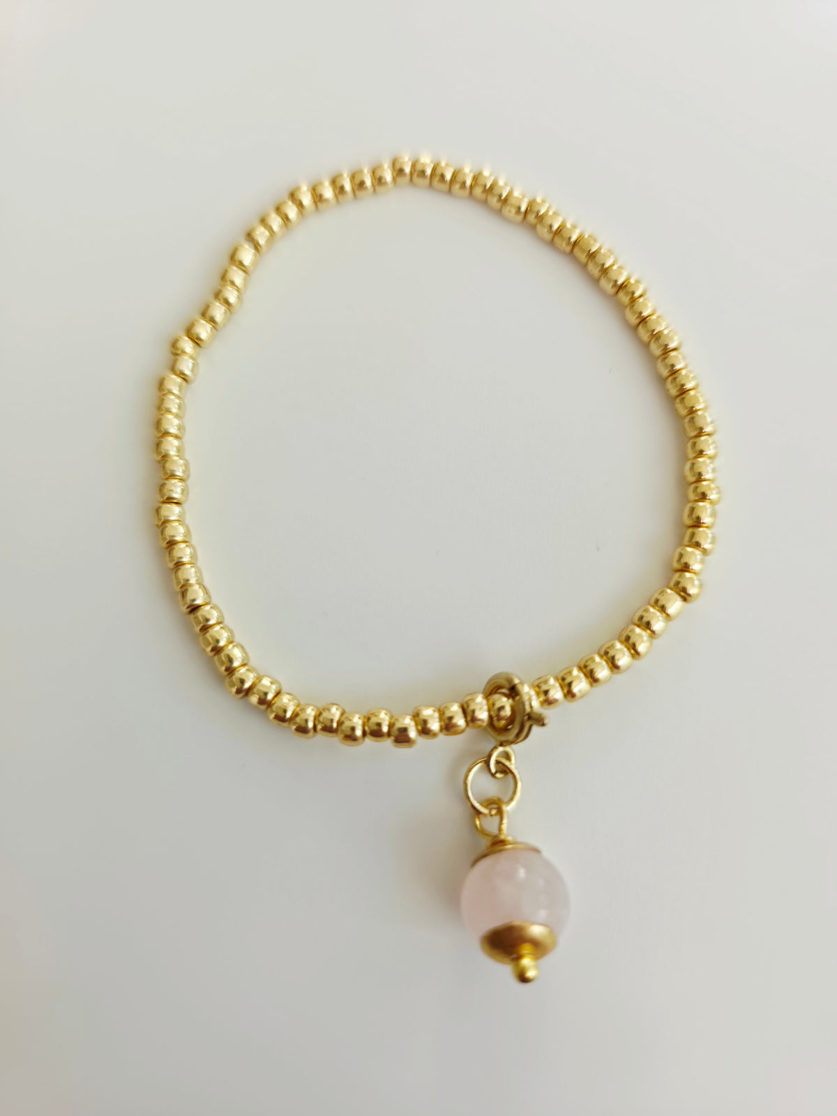 10-Piece Gold Seed Bracelet Collection