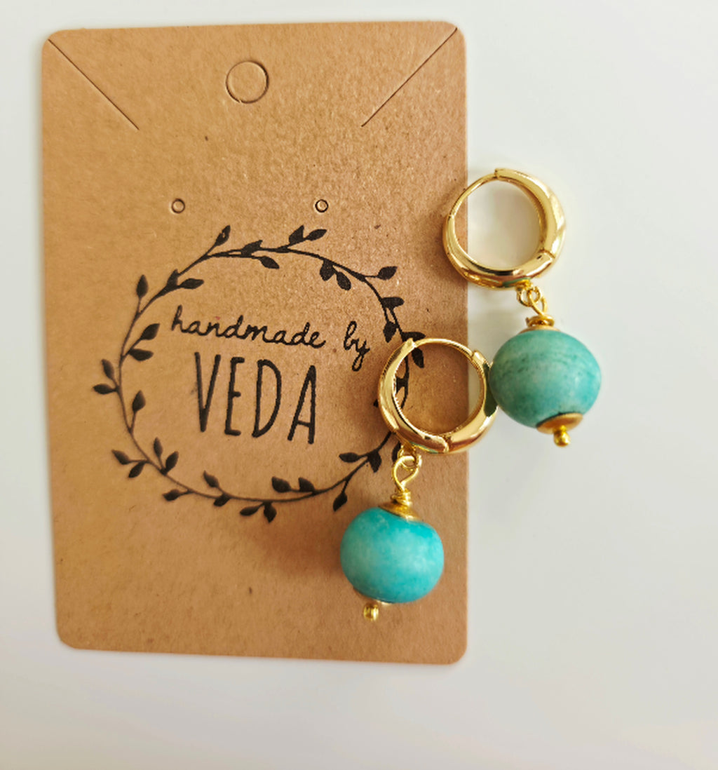 Azura Huggie Hoop Earrings