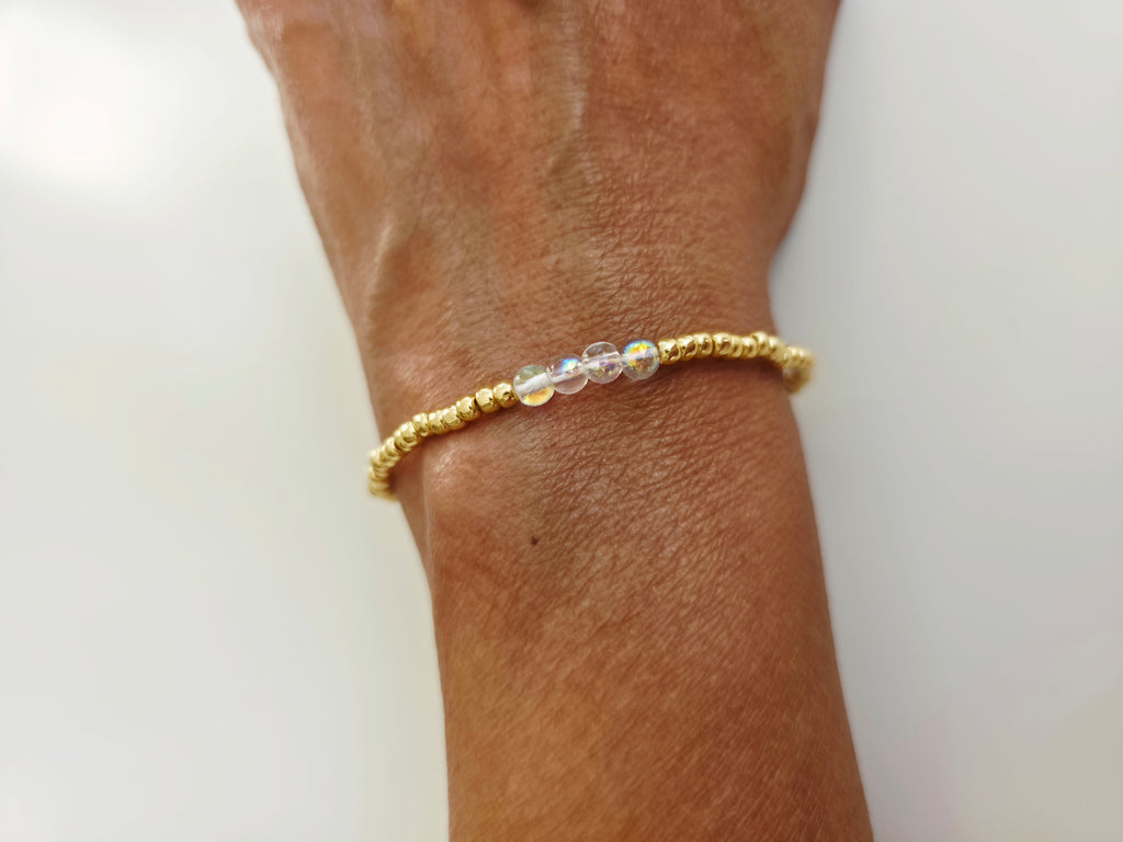 10-Piece Gold Seed Bracelet Collection